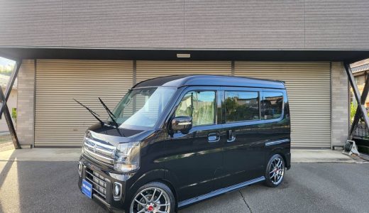 スズキ　エブリィワゴン　PZターボスペシャル　4WD　ハイルーフ